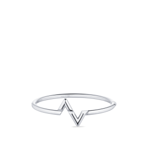 Louis Vuitton LV Volt Upside Down Bracelet, White Gold